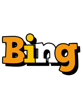 Bing cartoon logo