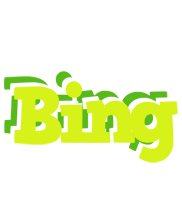 Bing citrus logo