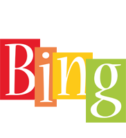 Bing colors logo