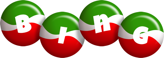 Bing italy logo