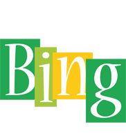 Bing lemonade logo