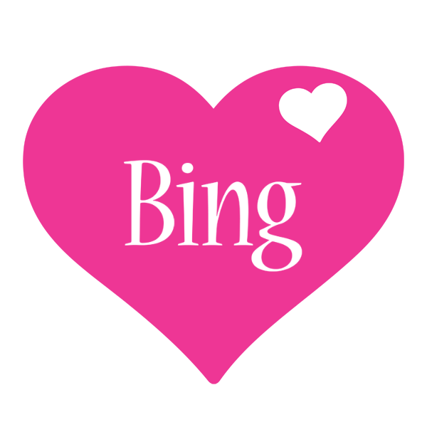Bing love-heart logo