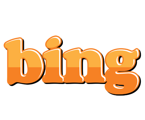 Bing orange logo