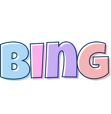 Bing pastel logo