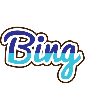 Bing raining logo
