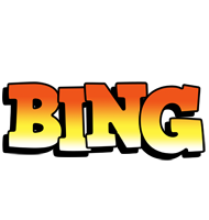 Bing sunset logo