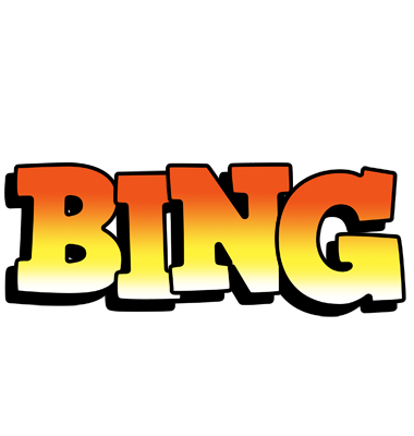 Bing sunset logo