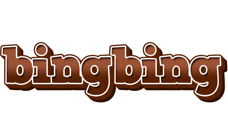 Bingbing brownie logo