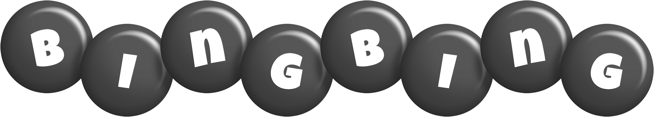 Bingbing candy-black logo