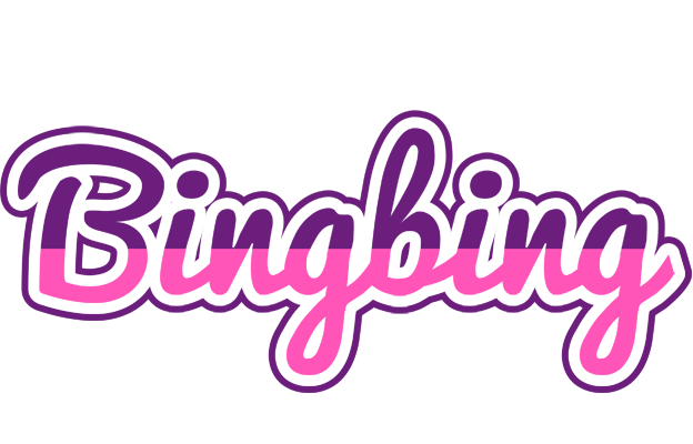 Bingbing cheerful logo