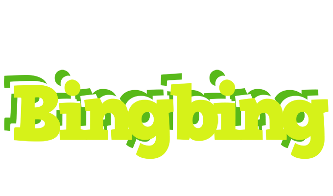 Bingbing citrus logo