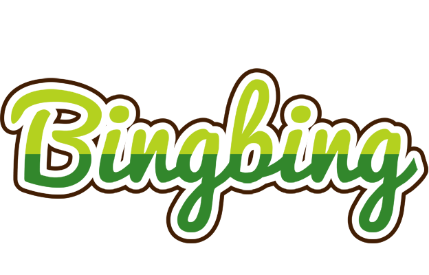 Bingbing golfing logo