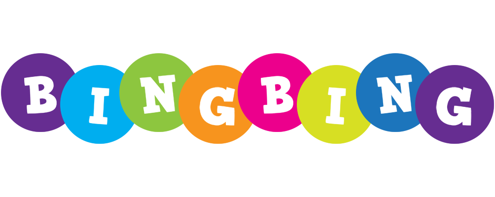 Bingbing happy logo