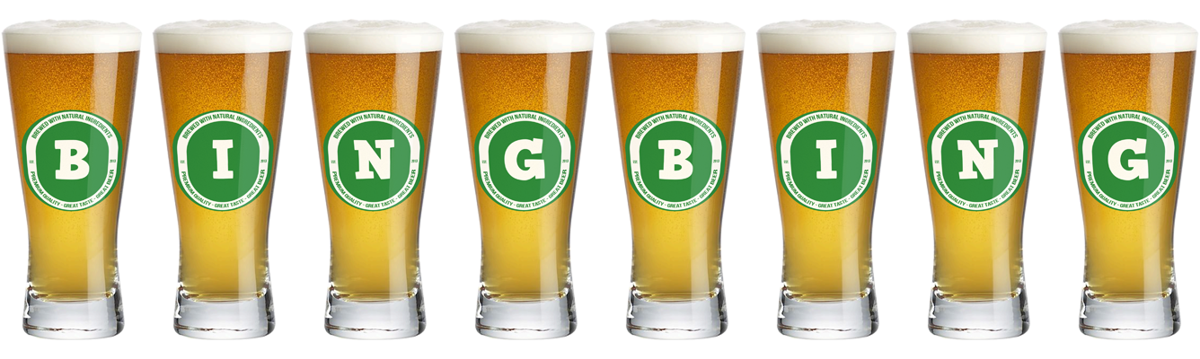 Bingbing lager logo