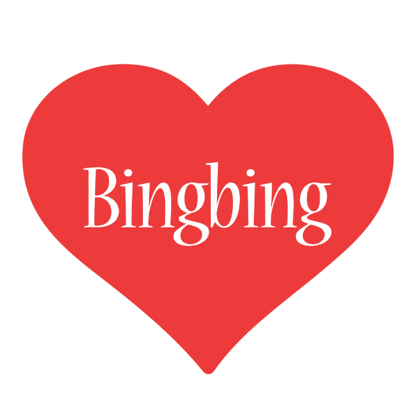 Bingbing love logo