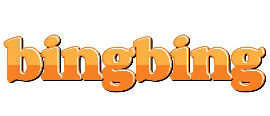 Bingbing orange logo