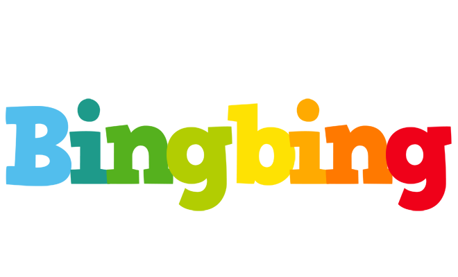 Bingbing rainbows logo