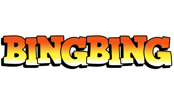 Bingbing sunset logo