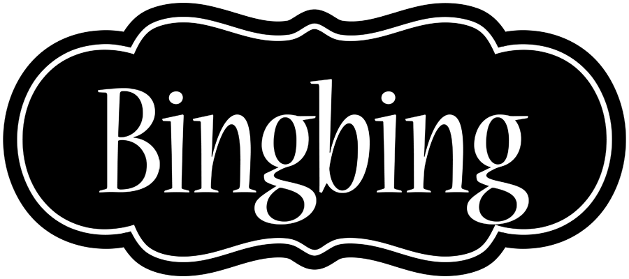 Bingbing welcome logo