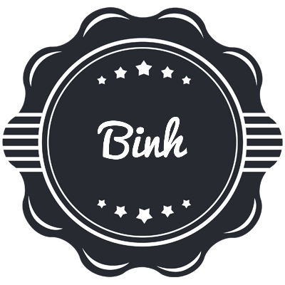 Binh badge logo