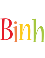 Binh birthday logo