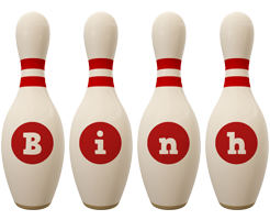 Binh bowling-pin logo