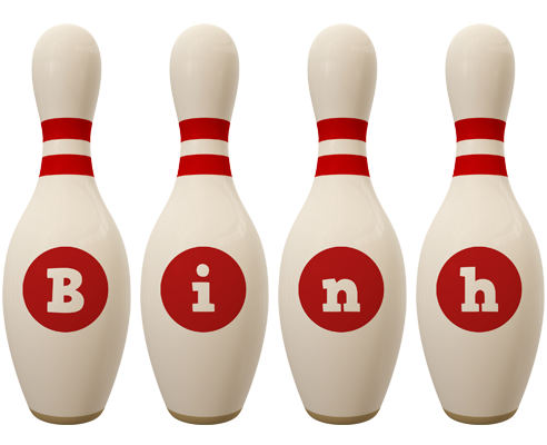 Binh bowling-pin logo