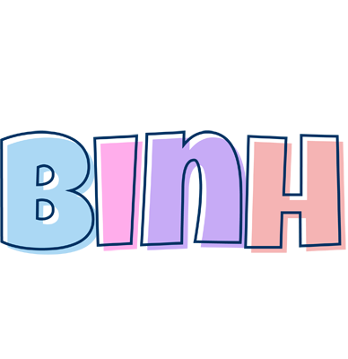 Binh pastel logo