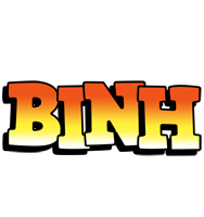 Binh sunset logo