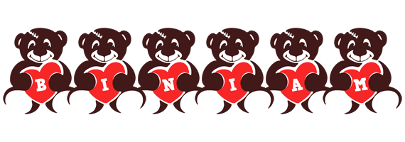 Biniam bear logo