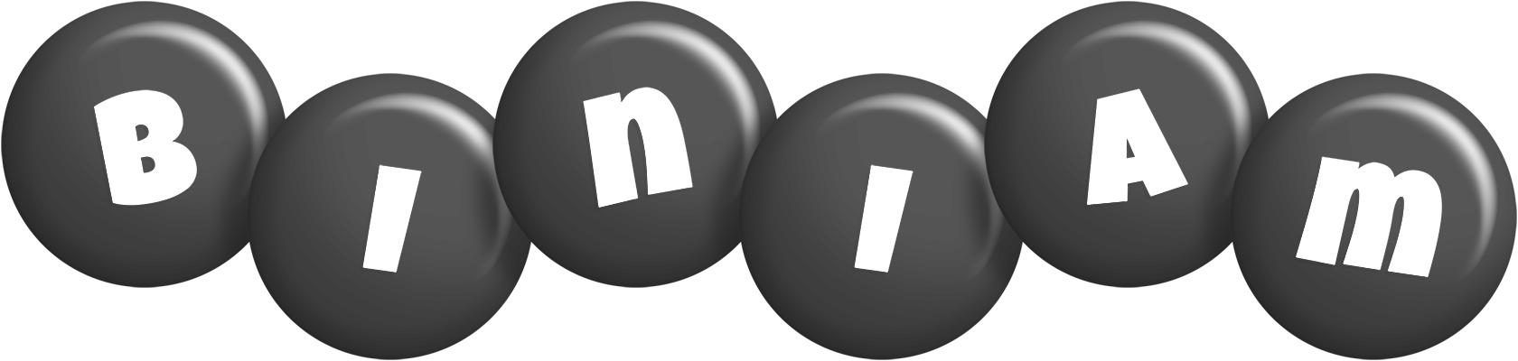 Biniam candy-black logo