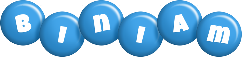 Biniam candy-blue logo