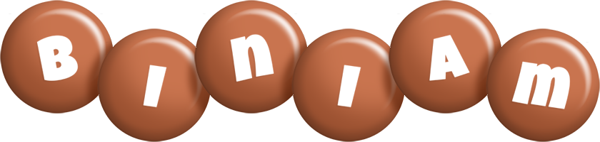 Biniam candy-brown logo