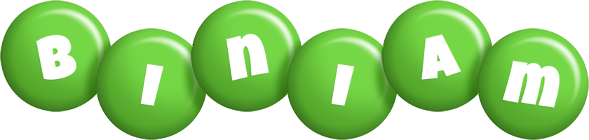 Biniam candy-green logo