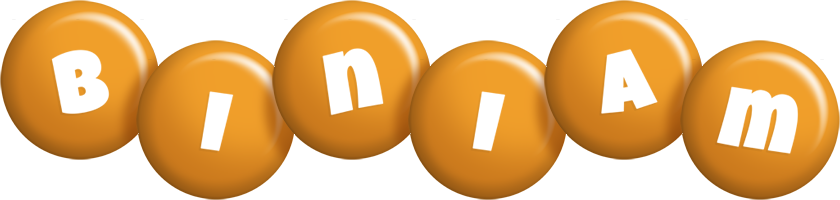 Biniam candy-orange logo