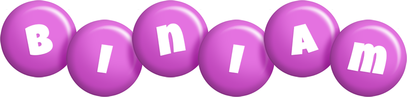 Biniam candy-purple logo