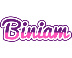 Biniam cheerful logo