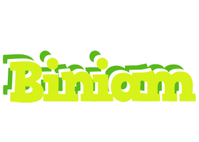 Biniam citrus logo