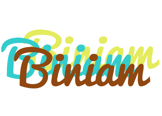 Biniam cupcake logo