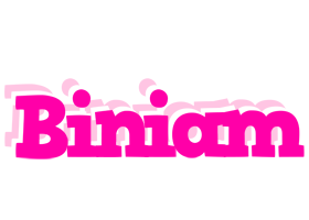 Biniam dancing logo