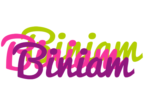Biniam flowers logo
