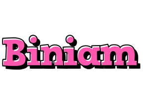 Biniam girlish logo