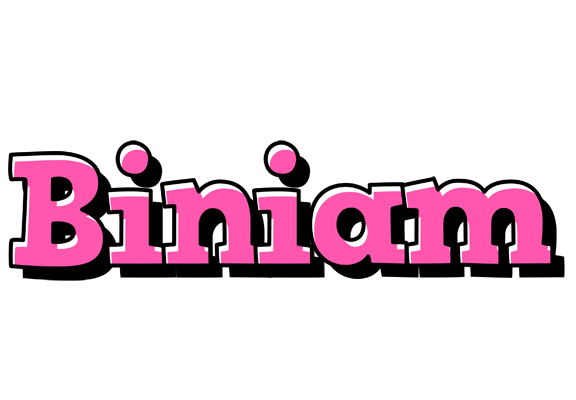 Biniam girlish logo