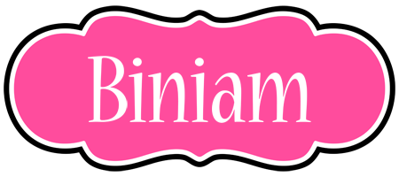 Biniam invitation logo