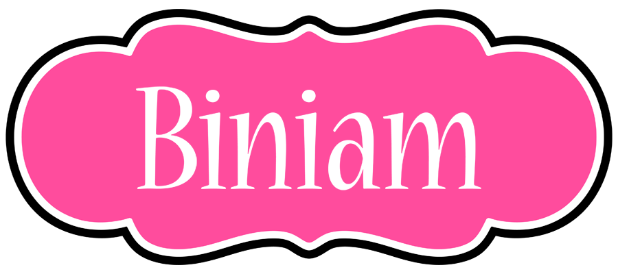 Biniam invitation logo