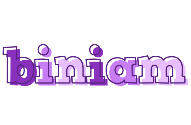 Biniam sensual logo