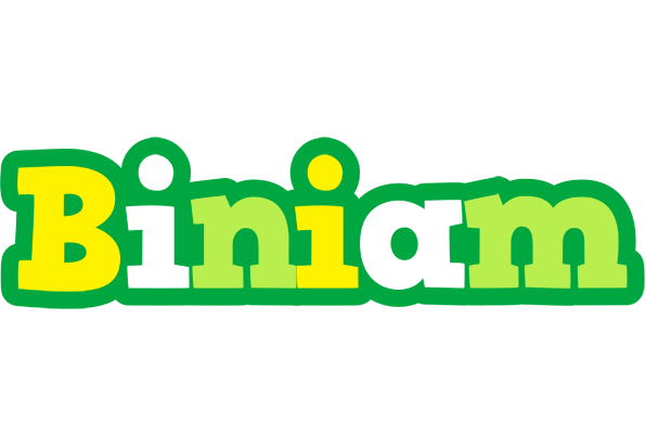 Biniam soccer logo