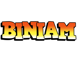 Biniam sunset logo