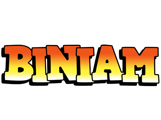 Biniam sunset logo