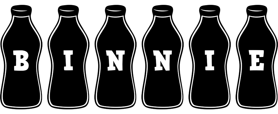 Binnie bottle logo